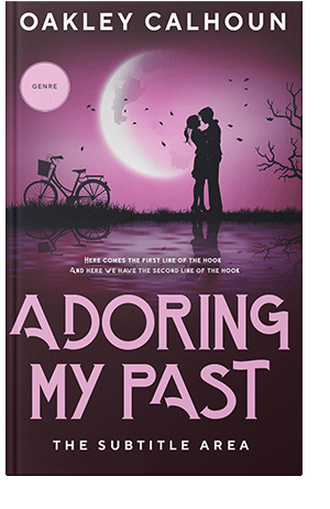 Pre Made Book Cover Careys Pink