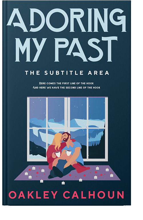 Front view of Chatelle #13482 - Premade Romance Book Cover | BookCoverZone