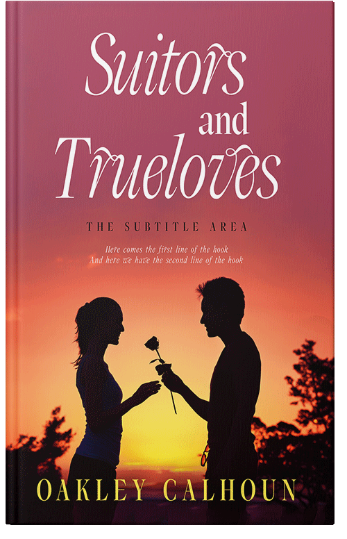 Front view of Chestnut #13485 - Premade Romance Book Cover