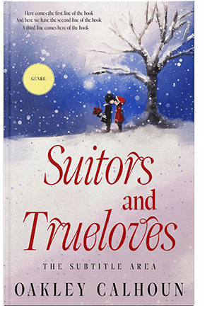 Pre Made Book Cover Chambray