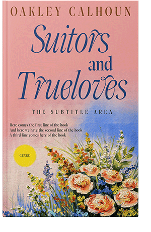 Pre Made Book Cover Careys Pink