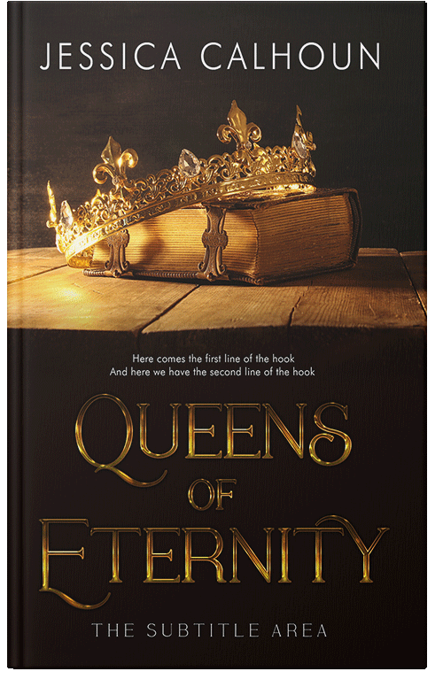 Front view of Tussock #13503 - Premade Fantasy Book Cover