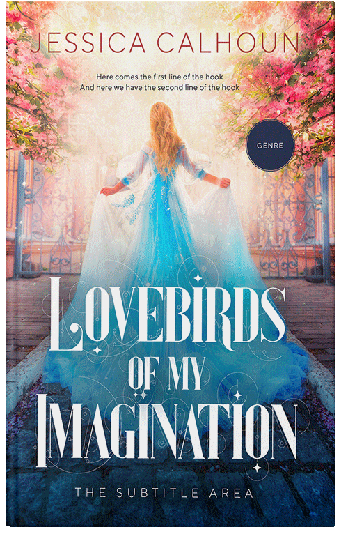 Front view of Premade Fantasy Book Cover - Chathams Blue