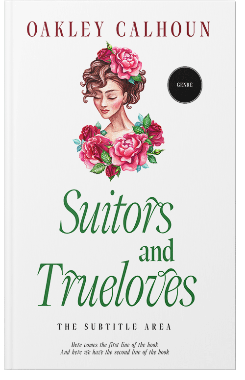 Front view of Everglade #13516 - Premade Erotica Book Cover