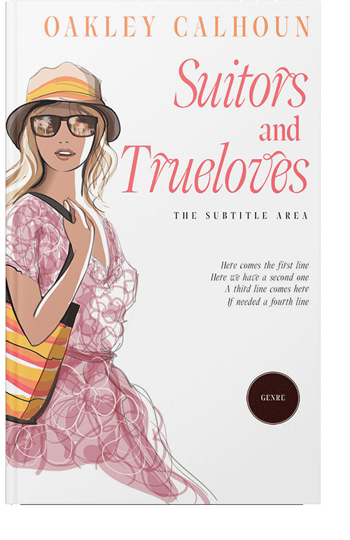 Front view of Petite Orchid #13519 - Premade Travel Book Cover