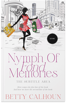 Pre Made Book Cover Bon Jour