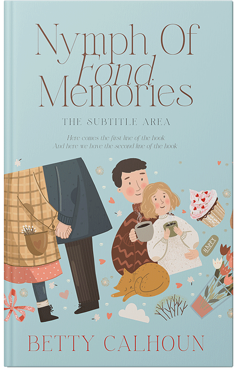 Front view of Premade Romance Book Cover - Nebula