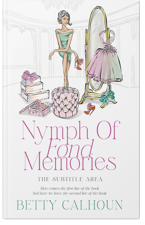 Front view of Premade Literary Fiction Book Cover - Ebb