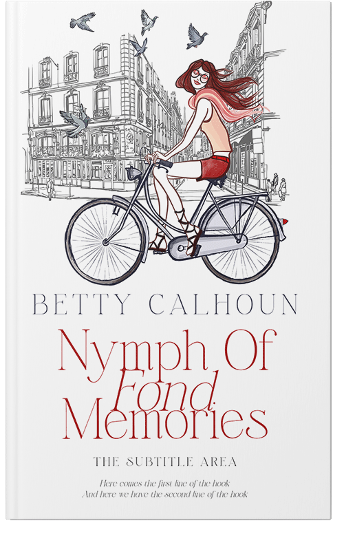 Front view of Premade Chick Lit Book Cover - Swiss Coffee