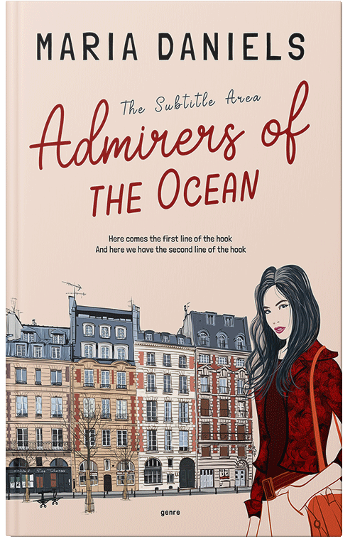 Front view of Premade Historical Book Cover - Parchment