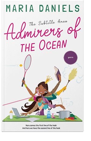 Pre Made Book Cover Periglacial Blue