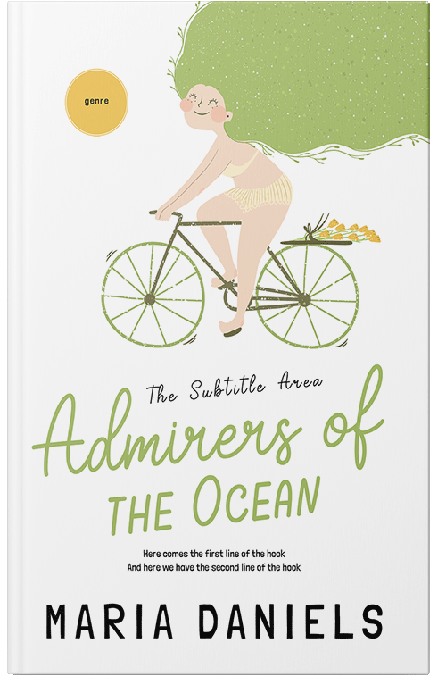 Front view of Premade Chick Lit Book Cover - Wild Willow