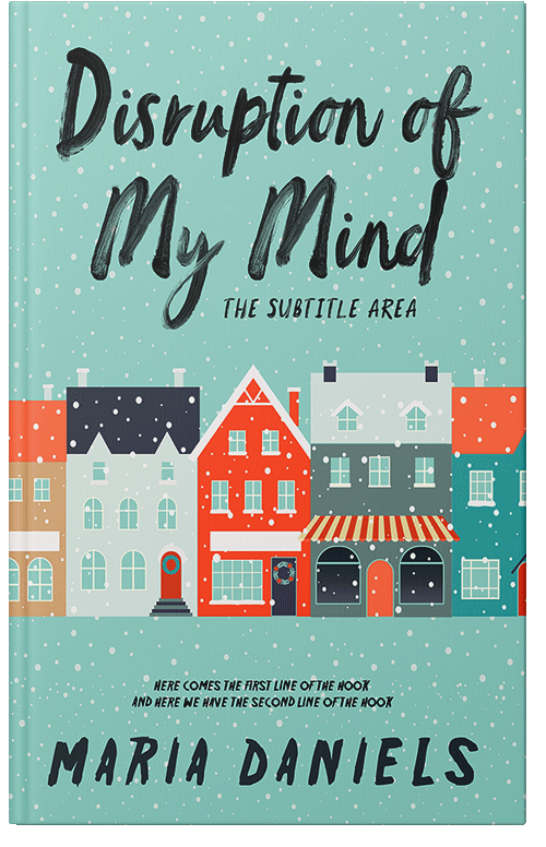 Front view of Half Baked #13545 - Premade Chick Lit Book Cover