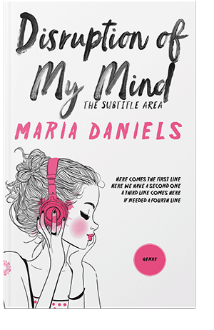 Pre Made Book Cover Turkish Rose