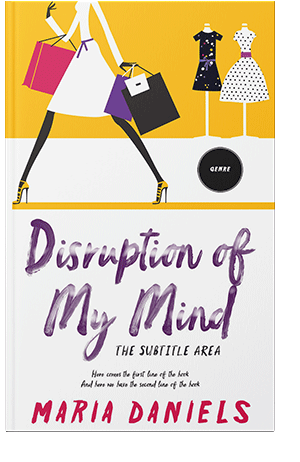 Pre Made Book Cover Amber