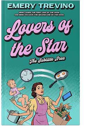 Pre Made Book Cover Surfie Green