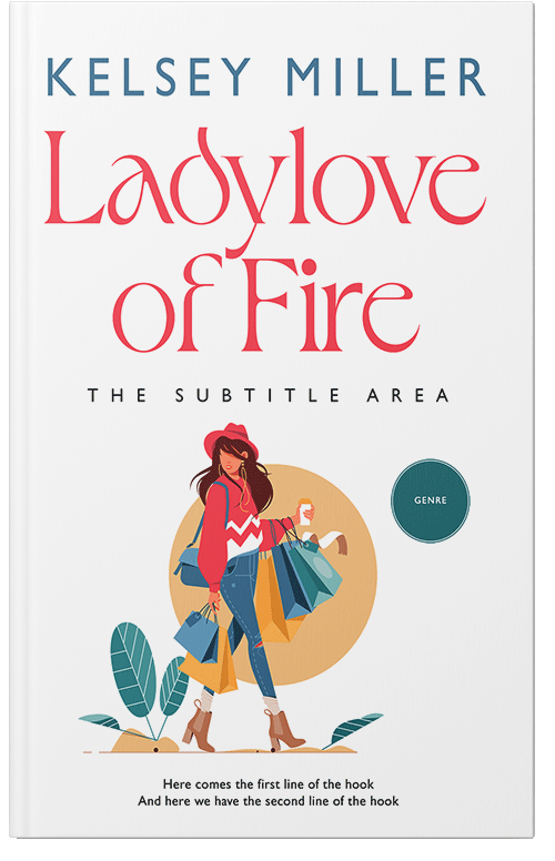 Front view of Premade Teen & Young Adult Book Cover - Just Right