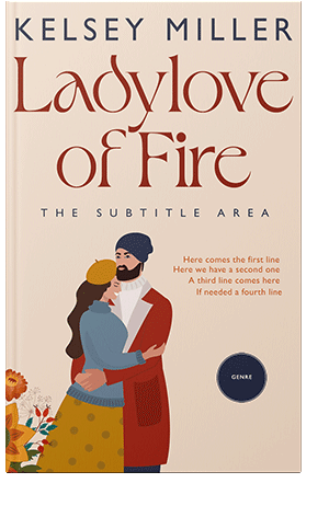 Pre Made Book Cover Janna