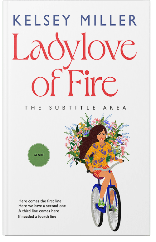 Front view of Premade Chick Lit Book Cover - Wafer