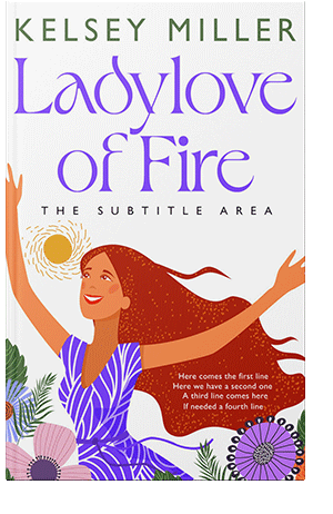 Pre Made Book Cover Milano Red