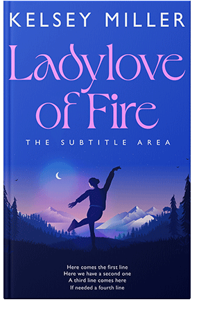 Pre Made Book Cover Persian Blue