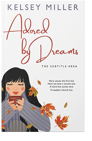 Pre Made Book Cover Martini