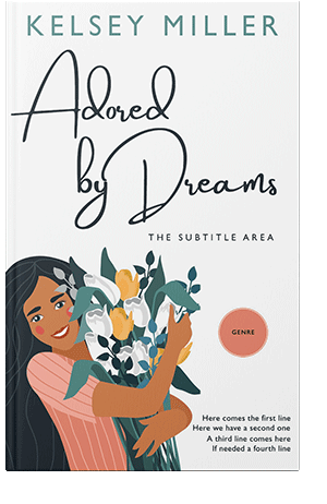 Pre Made Book Cover Old Rose