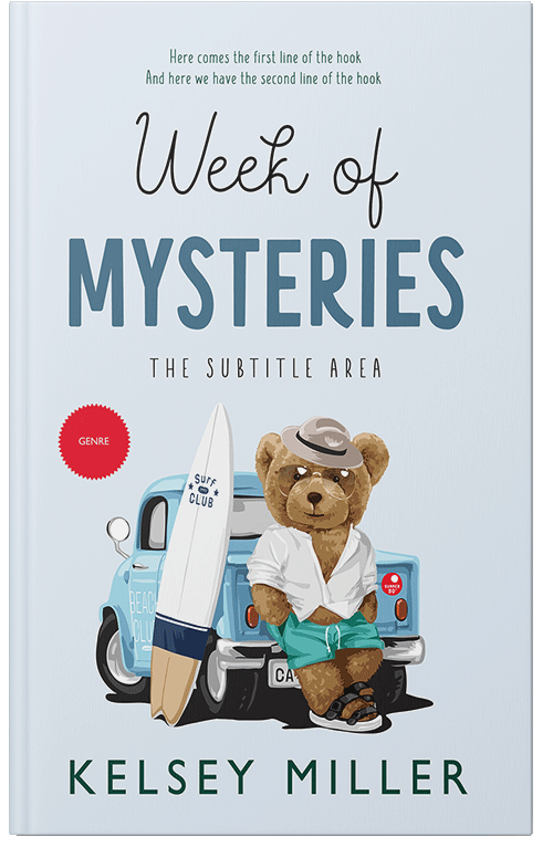 Front view of Catskill White #13584 - Premade Nature Book Cover