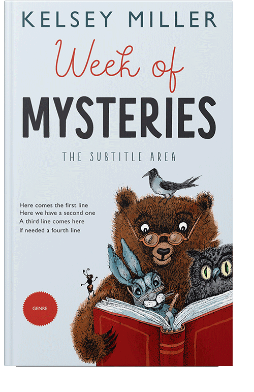 Front view of Dune #13586 - Premade Education Book Cover