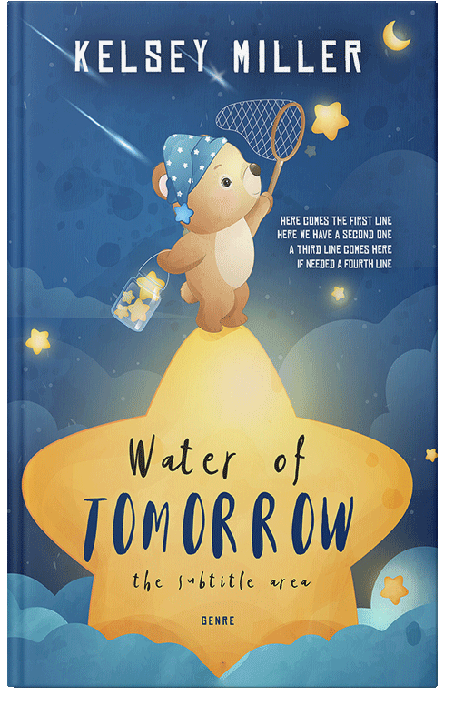 Front view of Chambray #13597 - Premade Nature Book Cover