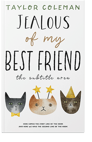 Pre Made Book Cover Vanilla