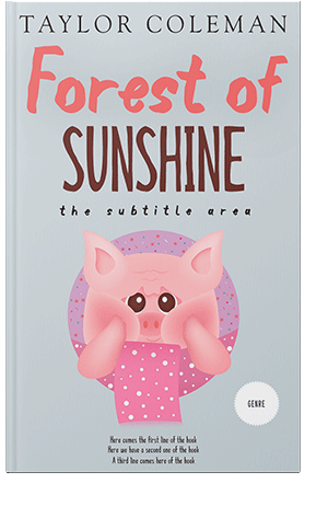 Pre Made Book Cover Gray Suit