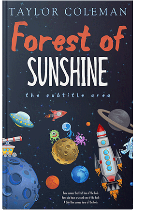 Pre Made Book Cover Mirage