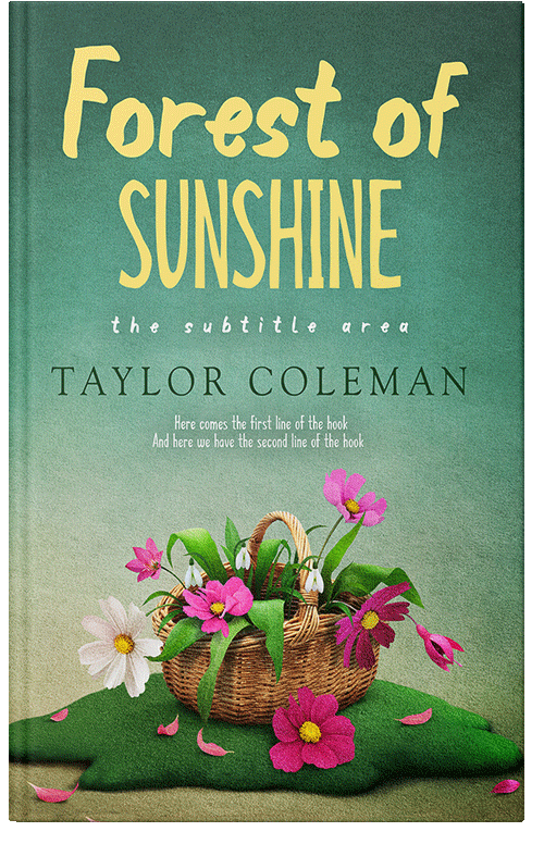 Front view of Premade Fantasy Book Cover - Oxley