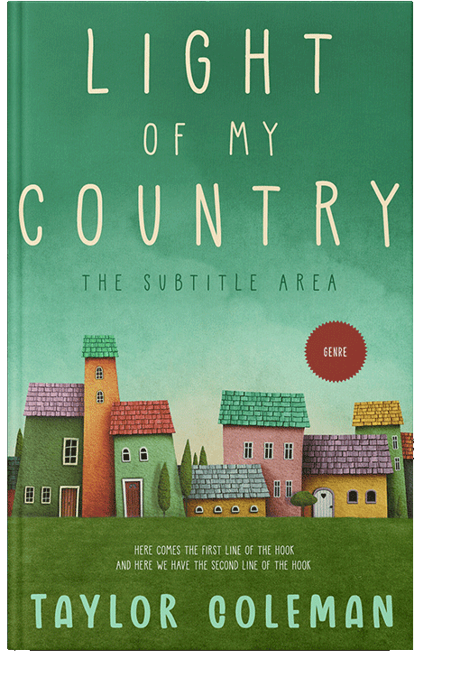 Front view of Goblin #13624 - Premade Nature Book Cover