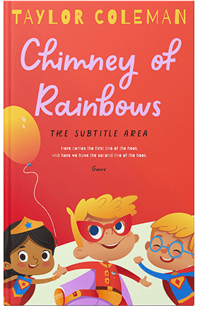 Pre Made Book Cover Flamingo