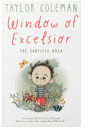 Pre Made Book Cover Moon Mist