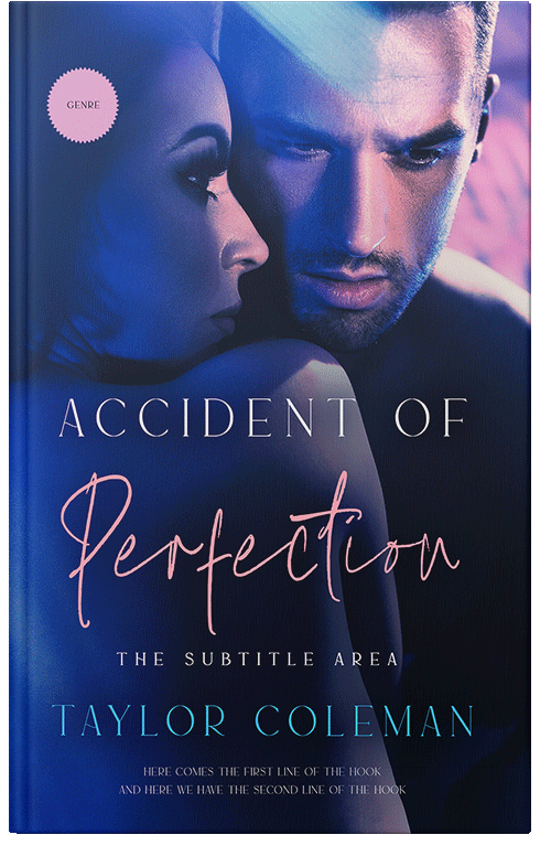 Front view of Blue Zodiac #13662 - Premade Erotica Book Cover