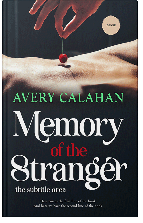 Front view of Akaroa #13674 - Premade Erotica Book Cover