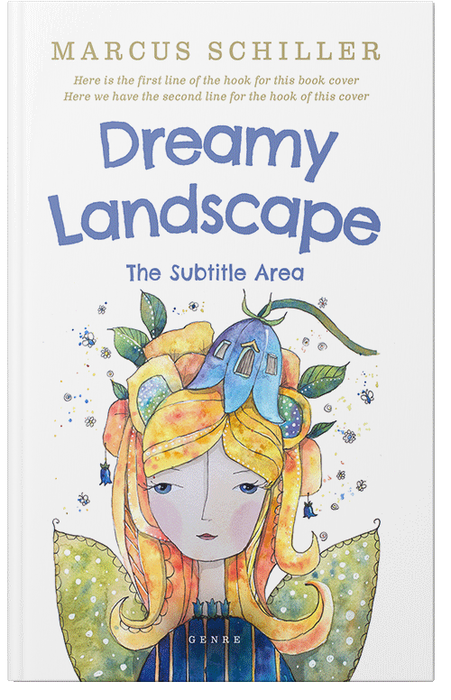 Front view of Premade Fantasy Book Cover - Ash