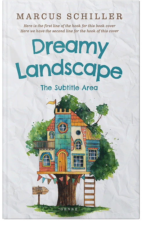 Front view of Premade Children's Book Cover - Stromboli