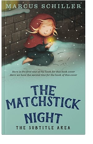 Pre Made Book Cover Shadow Green