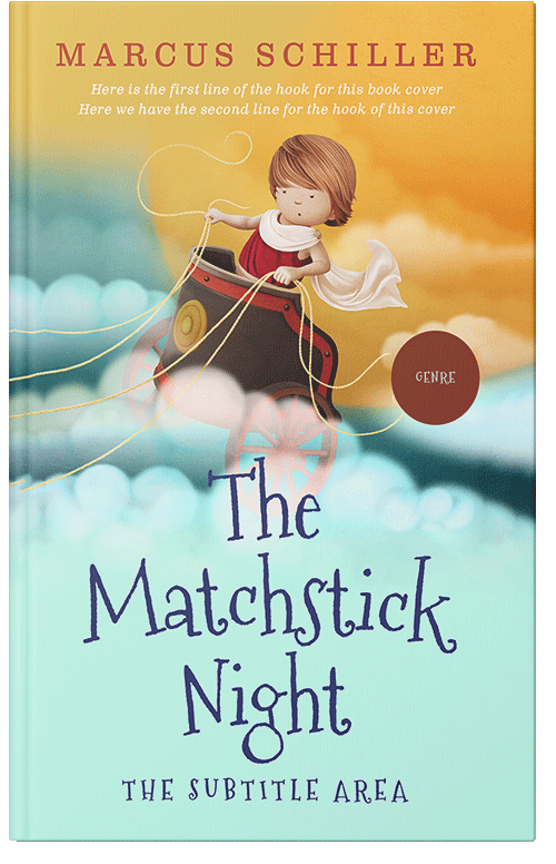 Front view of Premade Teen & Young Adult Book Cover - Iceberg