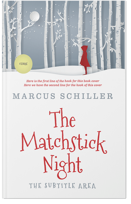 Front view of Premade Children's Book Cover - Submarine