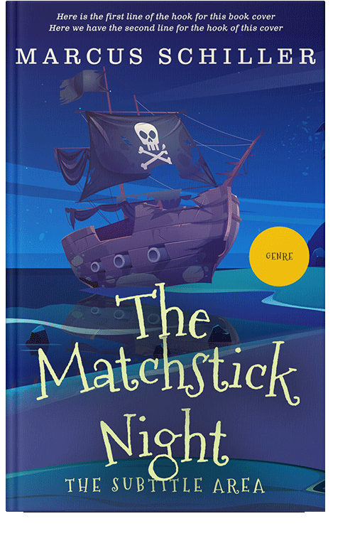 Front view of Bay Of Many #13698 - Premade Horror Book Cover