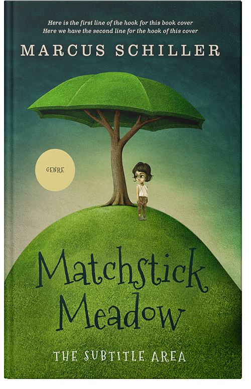 Front view of Crete #13702 - Premade Chick Lit Book Cover