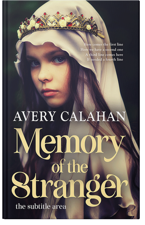 Front view of Sapling #13708 - Premade Historical Book Cover