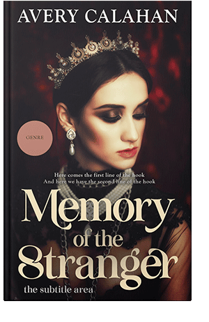 Pre Made Book Cover Cameo