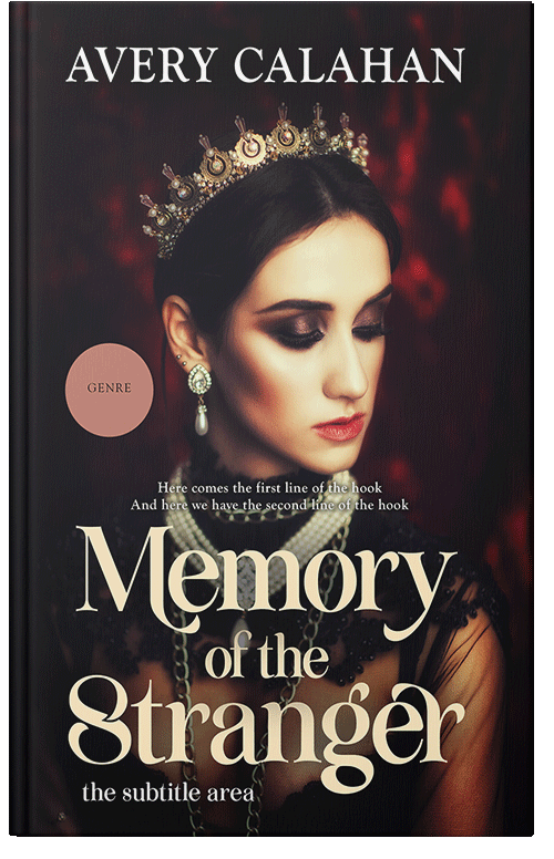 Front view of Cameo #13709 - Premade Chick Lit Book Cover