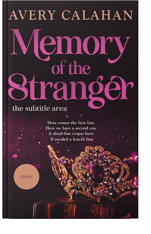 Front view of Tamarind #13713 - Premade Fantasy Book Cover